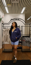 NEW signature zip- blue