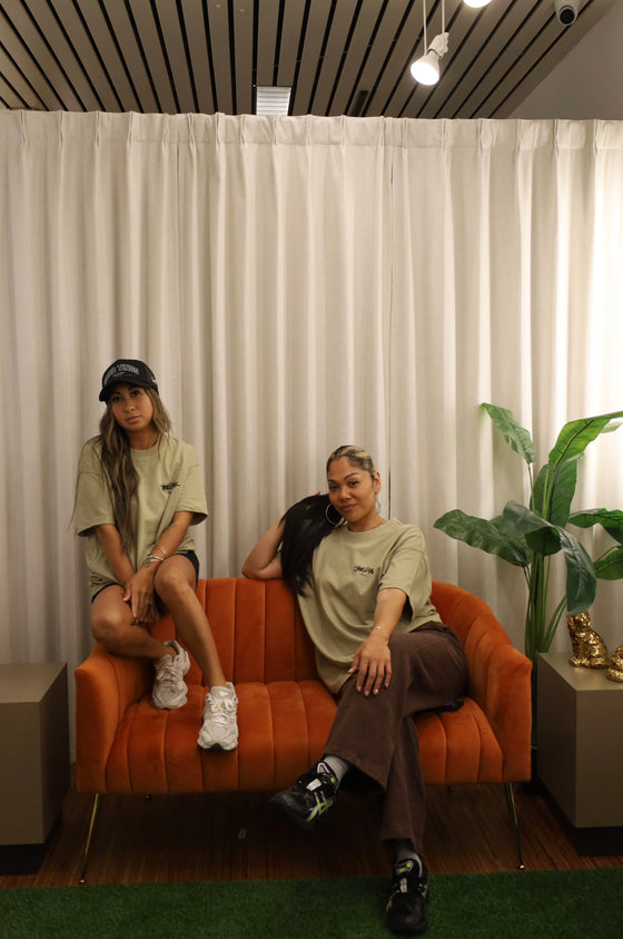 * Signature Heavy weight tee- Moss