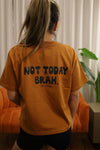* Not today brah- CropTop- Clay/Rust
