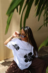 PRE-ORDER ONLY- NEW PIXEL HIBISCUS TEE