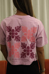 * SMALL+SIMPLE X SHORT STACK HAWAII COLLAB- Crop Top- Pink