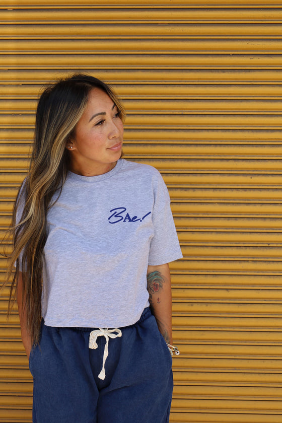 * Bae! Big Aloha Energy- CROP TOP