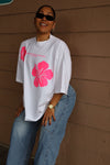 PRE-ORDER ONLY- NEW PIXEL HIBISCUS TEE