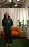 * S.S. Ohana- Oversized heavyweight- Green/Gray
