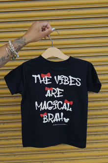  * Magical boo bash- VIBES are magical brah- MOUSE- BLACK TEE- kids