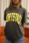 SHORT STACK ACROSS-VIBEY YELLOW/ PEPPER