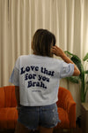 Love that for you blue crop