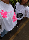 PRE-ORDER ONLY- NEW PIXEL HIBISCUS TEE