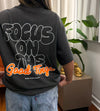 Focus of the good tings- Heavy gray
