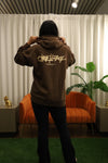 *RESTOCK! Signature zip hoodie-Brown