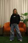 SHORTSTACK mini- cropped hoodie