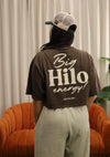 BIG HILO ENERGY - CROP TOP- Brown