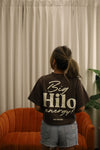 BIG HILO ENERGY - CROP TOP- Brown